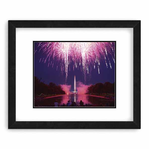 Fireworks Illuminate the National Mall in Celebration of Independence Day in Washington, D.C.