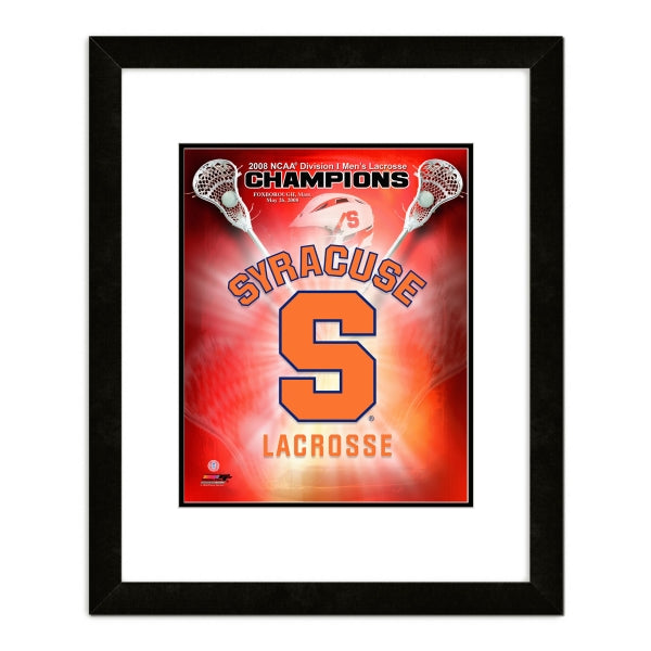 2008 Syracuse University Lacrosse Champions Logo; Portrait Plus