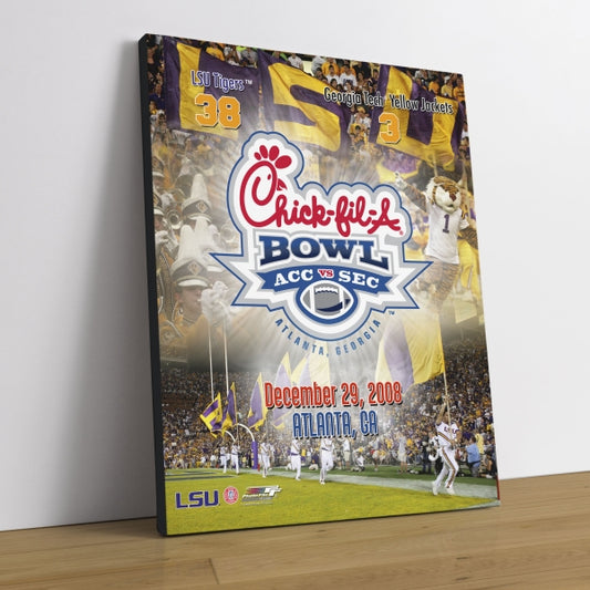 2008 Louisiana State University Chick-fil-A Bowl Winners Composite
