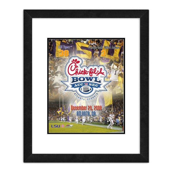 2008 Louisiana State University Chick-fil-A Bowl Winners Composite