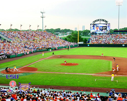 Rosenblatt Stadium LSU Tigers 2009 College World Series Champs