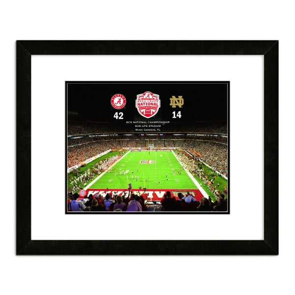 University of Alabama Crimson Tide 2013 BCS National Champions at Sun Life Stadium