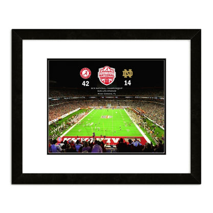 University of Alabama Crimson Tide 2013 BCS National Champions at Sun Life Stadium