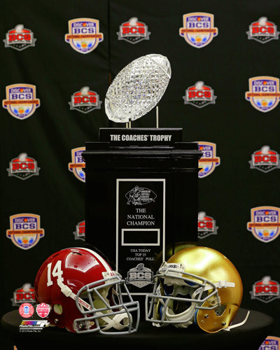2013 BCS National Championship Matchup University of Alabama Crimson Tide Vs. Notre Dame Fighting Irish