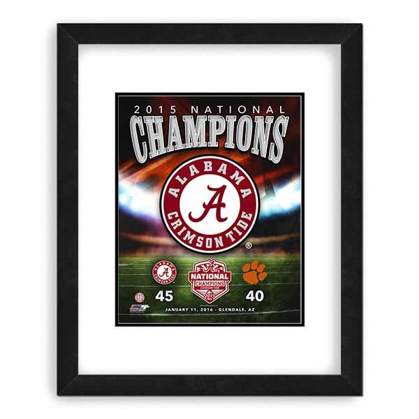 Alabama Crimson Tide 2015 National Champions Team Logo