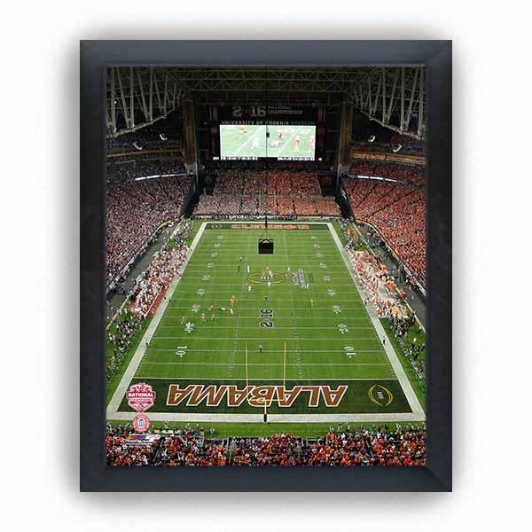 University of Phoenix Stadium Alabama Crimson Tide Vs. Clemson Tigers 2015 National Championship Game