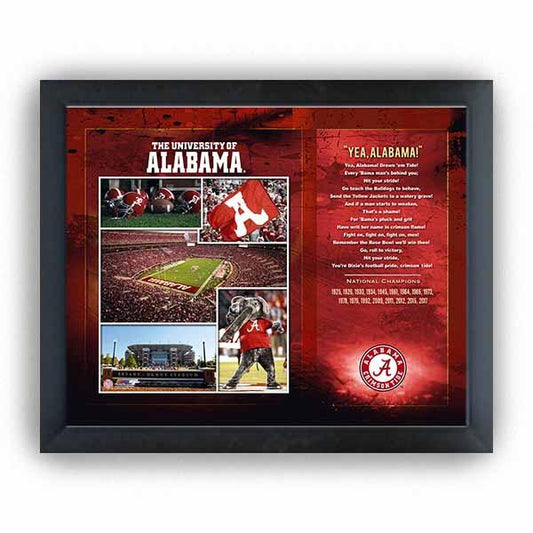 University of Alabama Crimson Tide Milestones & Memories - 17 National Championships